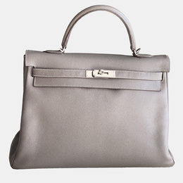 Hermes: Голубая сумка  Kelly 35