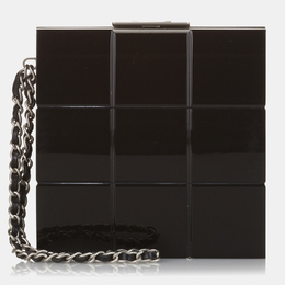 Chanel: Чёрный клатч 