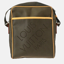 Louis Vuitton: Коричневая сумка 