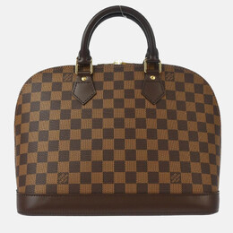 Louis Vuitton: Коричневая сумка 
