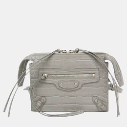 Balenciaga: Серая сумка 