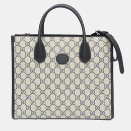 Gucci: Бежевая сумка  GG