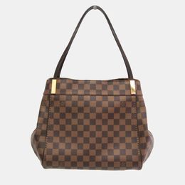 Louis Vuitton: Коричневая сумка-шоппер 