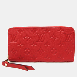 Louis Vuitton: Красный кошелёк  Zippy