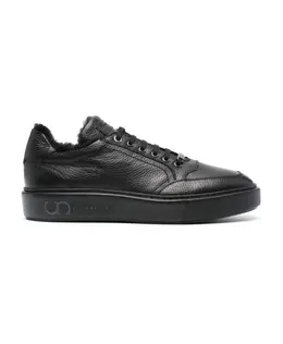 Casadei: Чёрные кроссовки 