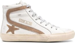 Golden Goose: Белые кроссовки 