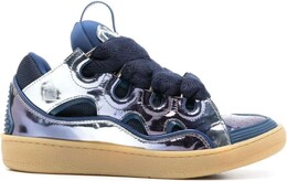 Lanvin: Бежевые кроссовки 