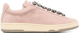Lanvin: Розовые кроссовки 