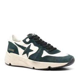 Golden Goose: Зелёные кроссовки 