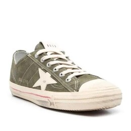 Golden Goose: Зелёные кроссовки  Star