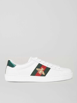 Gucci: Белые кроссовки  Ace