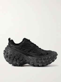 Balenciaga: Чёрные кроссовки 