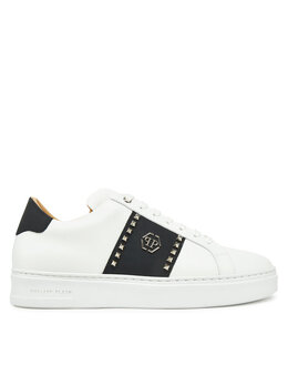 Philipp Plein: Белые кроссовки 