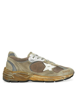 Golden Goose: Серые кроссовки  Running