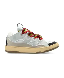Lanvin: Серые кроссовки  Curb