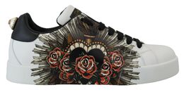 Dolce & Gabbana: Белые кроссовки 