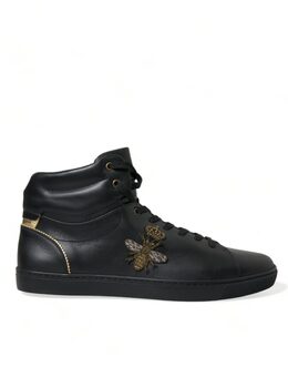 Dolce & Gabbana: Чёрные кроссовки 