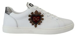 Dolce & Gabbana: Белые кроссовки 