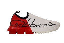 Dolce & Gabbana: Белые кроссовки  Sorrento
