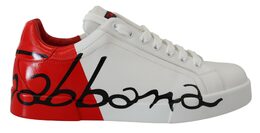 Dolce & Gabbana: Белые кроссовки 