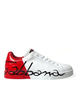 Dolce & Gabbana: Белые кроссовки 