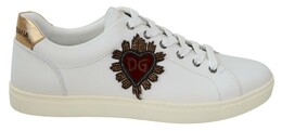 Dolce & Gabbana: Белые кеды 