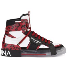 Dolce & Gabbana: Розовые кеды 