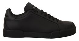 Dolce & Gabbana: Чёрные кроссовки 