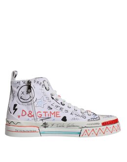Dolce & Gabbana: Белые кроссовки 