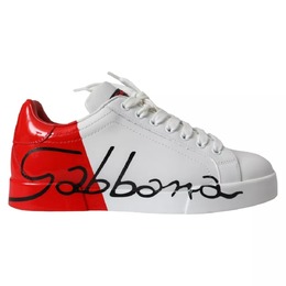 Dolce & Gabbana: Белые кроссовки 