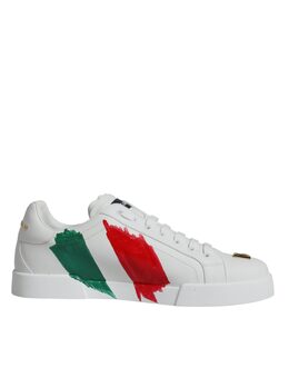 Dolce & Gabbana: Белые кеды 