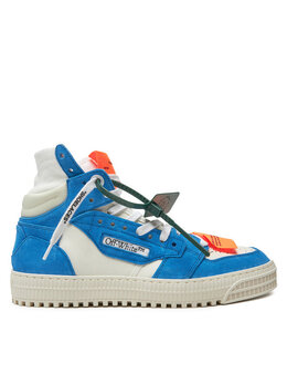 Off-White: Синие кроссовки 