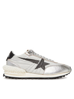Golden Goose: Серебристые кроссовки 