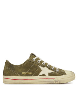 Golden Goose: Кроссовки цвета хаки 