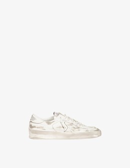 Golden Goose: Белые кроссовки  Stardan
