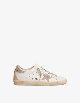 Golden Goose: Белые кроссовки  Super Star