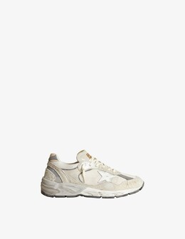 Golden Goose: Белые кроссовки  Running