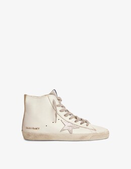 Golden Goose: Белые кроссовки  Francy