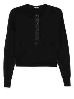 TOM FORD: Чёрный топ 