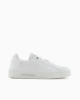 Emporio Armani: Белые кроссовки 