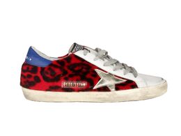 Golden Goose: Красные кроссовки 