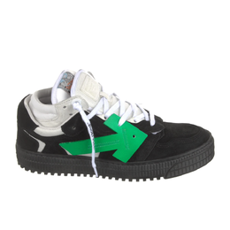 Off-White: Чёрные кроссовки 