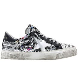 Golden Goose: Серые кроссовки 