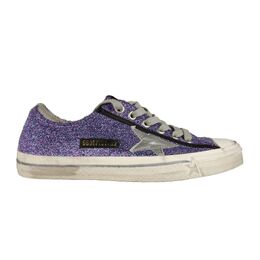 Golden Goose: Фиолетовые кроссовки 