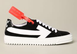 Off-White: Чёрные кроссовки 