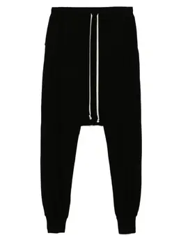 Rick Owens DRKSHDW: Чёрные брюки 