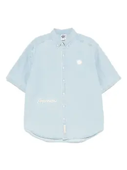 AAPE BY *A BATHING APE®: Джинсовая рубашка 