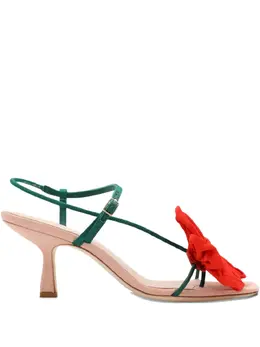 Loeffler Randall: Зелёные сандалии 