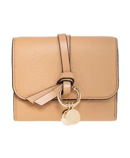 Chloé: Бежевый кошелёк  Alphabet