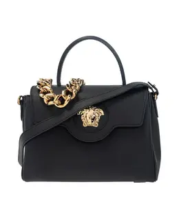Versace: Чёрный рюкзак 